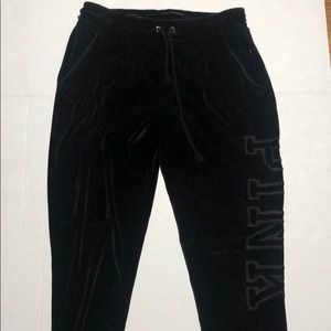 Suede pink Victoria secret pants